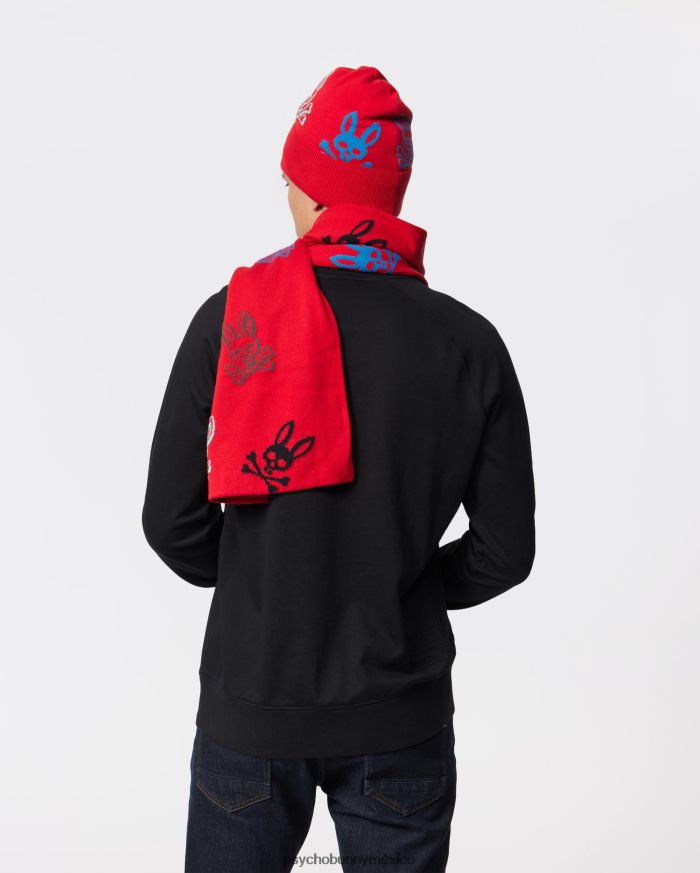 bufanda de conejito lacomb para hombre río rojoR46422763 Psycho Bunny