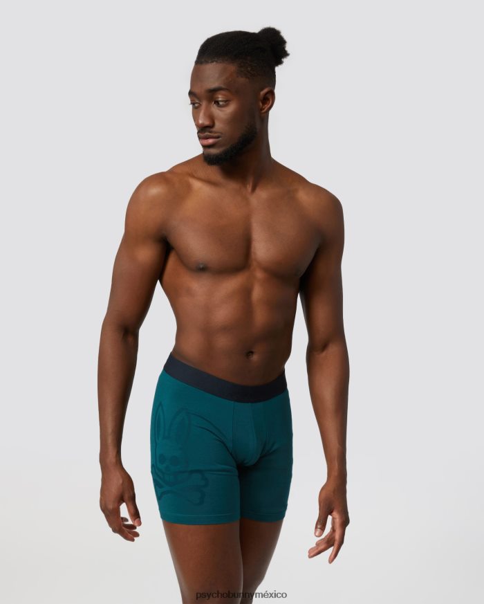 Calzoncillos bóxer con diseño de conejito en un lado, paquete individual para hombre abetoR46422746 Psycho Bunny