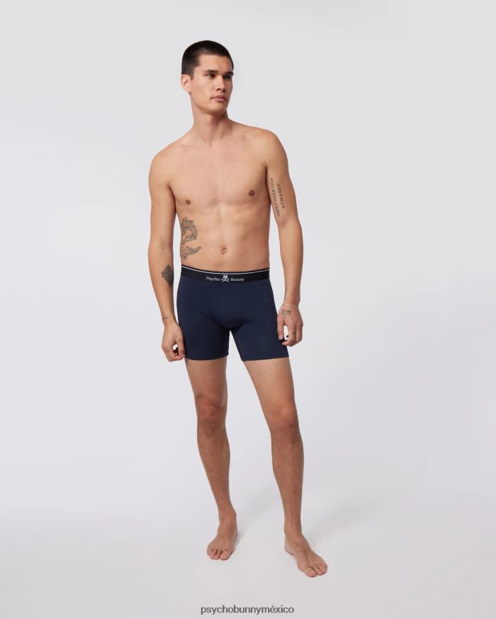 Calzoncillos tipo bóxer de punto liso para hombre, paquete de 2 ArmadaR46422743 Psycho Bunny