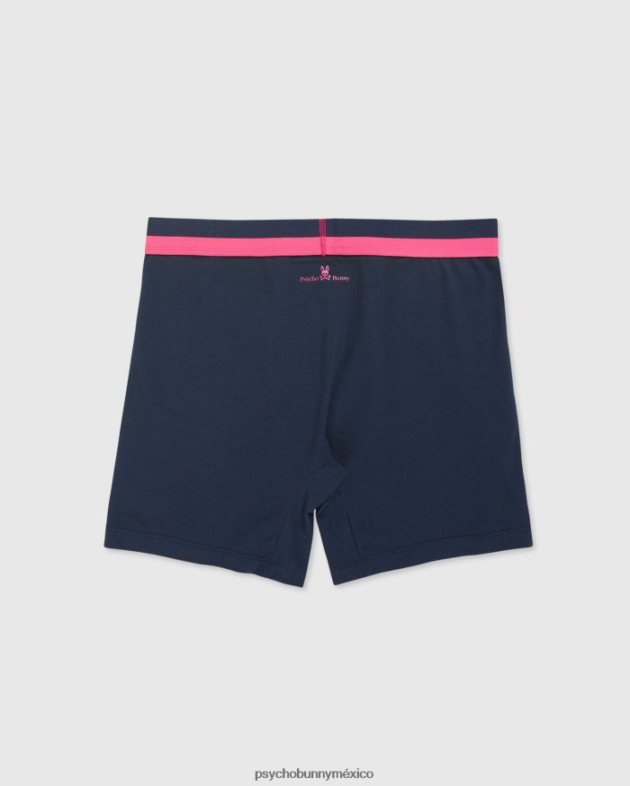 Pack de 2 calzoncillos tipo bóxer de punto para hombre. Azul marinoR46422758 Psycho Bunny
