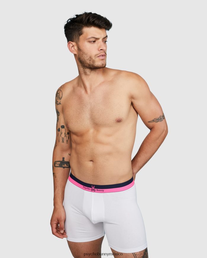 Pack de 2 calzoncillos tipo bóxer de punto para hombre. blancoR46422753 Psycho Bunny