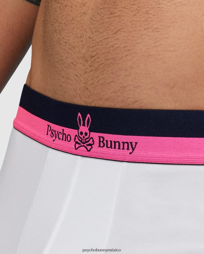 Pack de 2 calzoncillos tipo bóxer de punto para hombre. blancoR46422753 Psycho Bunny