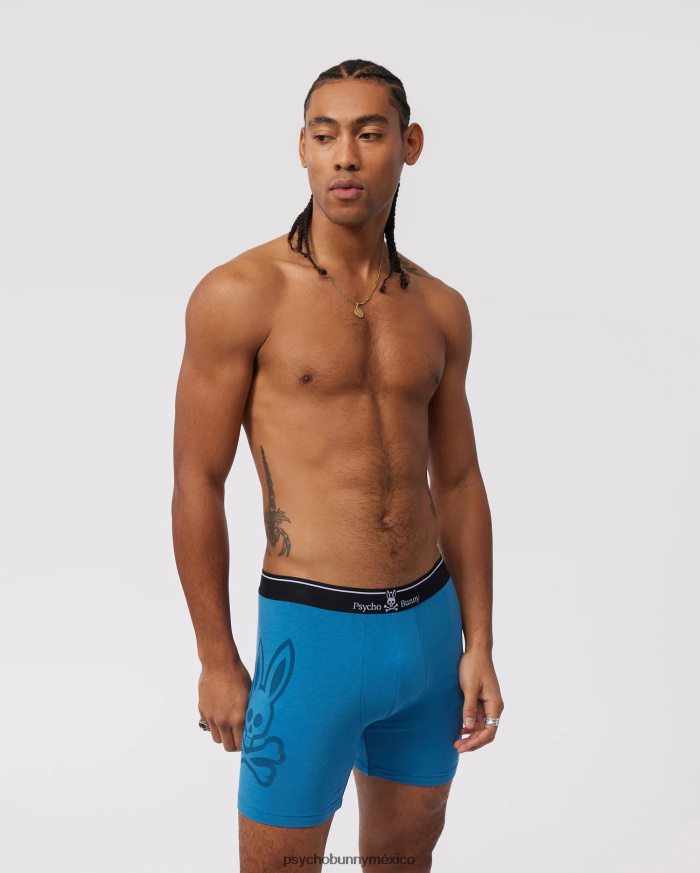 paquete de 2 calzoncillos tipo bóxer para hombre azul yaleR46422727 Psycho Bunny