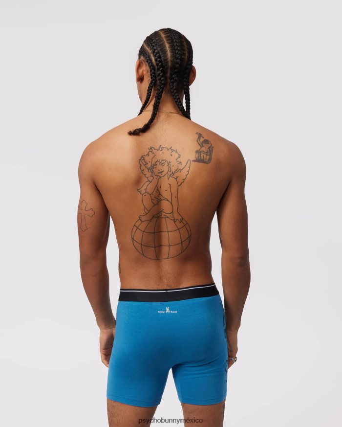 paquete de 2 calzoncillos tipo bóxer para hombre azul yaleR46422727 Psycho Bunny