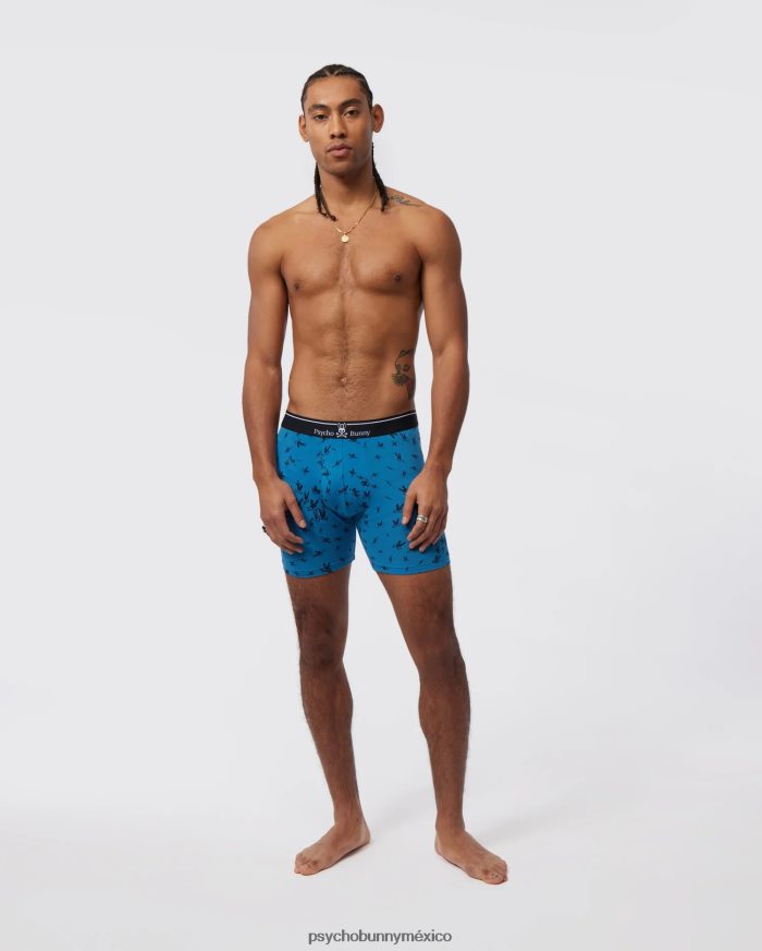 paquete de 2 calzoncillos tipo bóxer para hombre azul yaleR46422727 Psycho Bunny