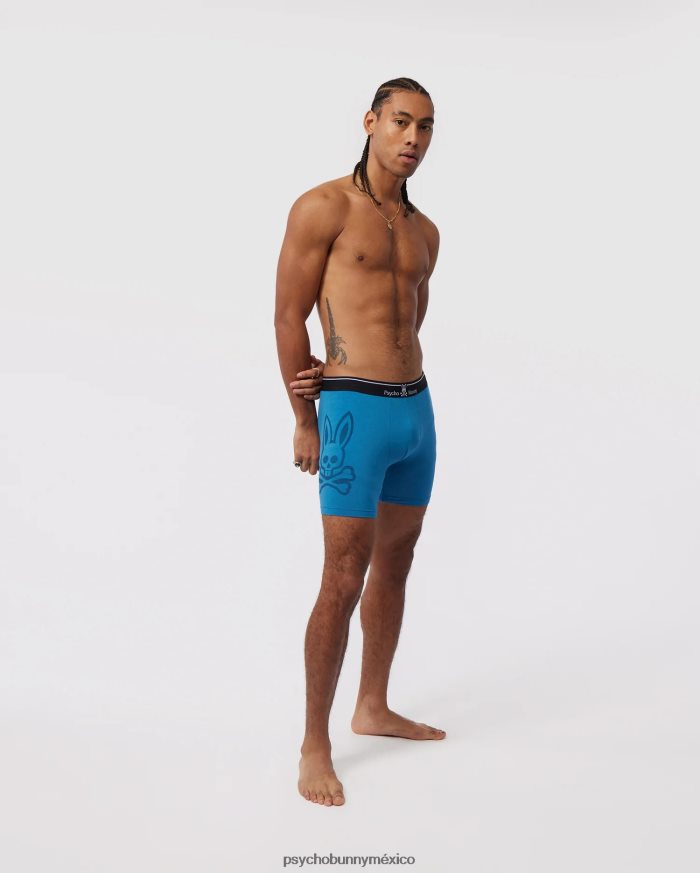 paquete de 2 calzoncillos tipo bóxer para hombre azul yaleR46422727 Psycho Bunny