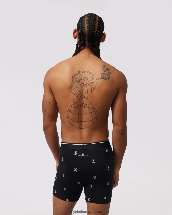 paquete de 2 calzoncillos tipo bóxer para hombre negroR46422728 Psycho Bunny