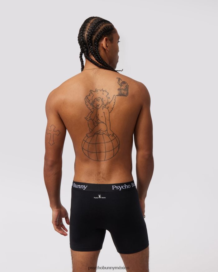 paquete de 2 calzoncillos tipo bóxer para hombre negroR46422731 Psycho Bunny