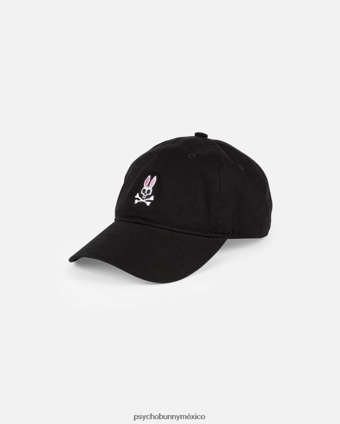 gorra blanqueada por el sol para hombre negroR46422665 Psycho Bunny