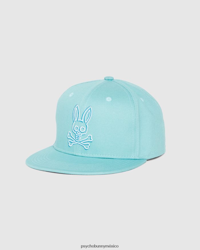 gorra de béisbol bordada gresham para hombre azul costeroR46422682 Psycho Bunny