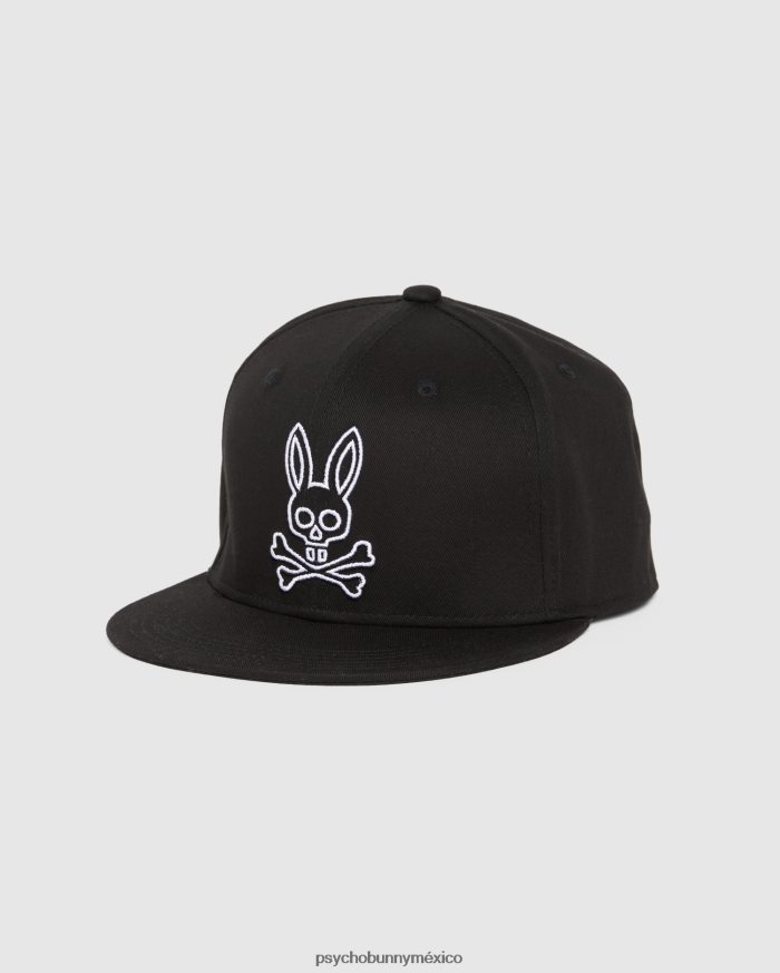 gorra de béisbol bordada gresham para hombre negroR46422657 Psycho Bunny