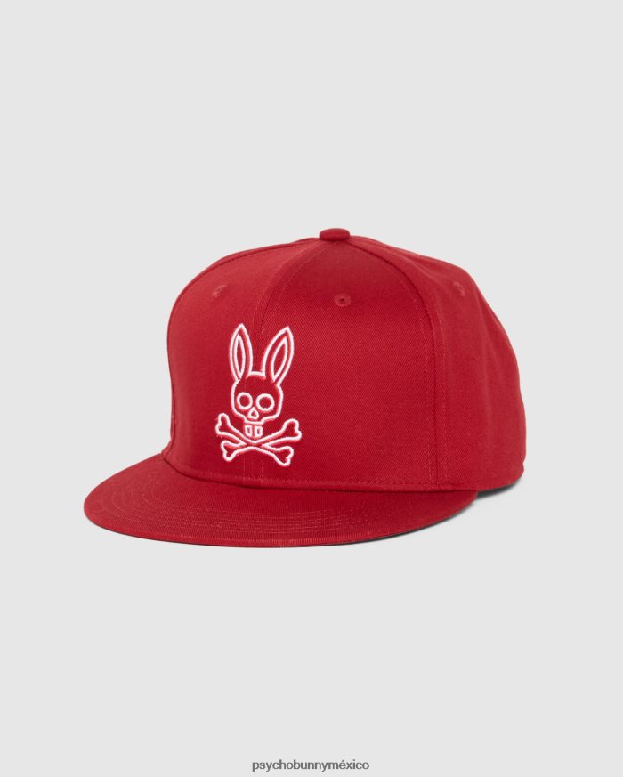 gorra de béisbol bordada gresham para hombre río rojoR46422692 Psycho Bunny