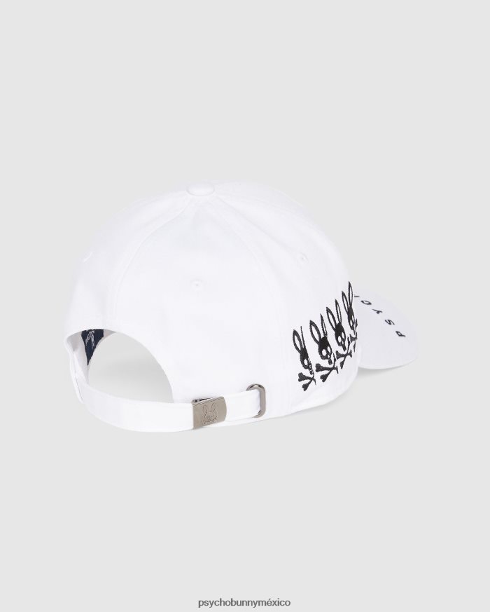 gorra de béisbol bordada stoke para hombre blancoR46422325 Psycho Bunny