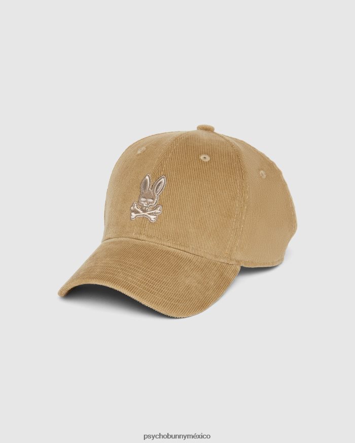 gorra de béisbol de pana para hombre broncearseR46422673 Psycho Bunny