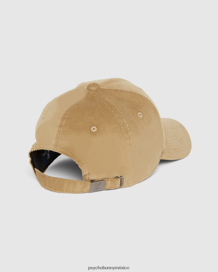 gorra de béisbol de pana para hombre broncearseR46422673 Psycho Bunny