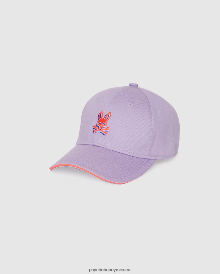 gorra de béisbol henton para hombre lila californianaR46422661 Psycho Bunny