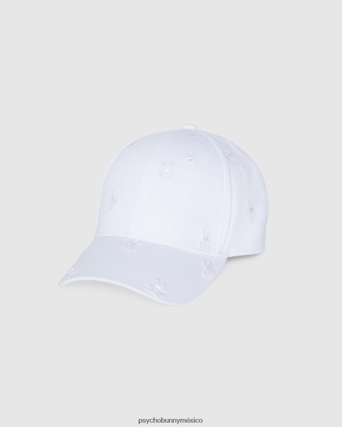 gorra de béisbol para hombre blancoR46422283 Psycho Bunny