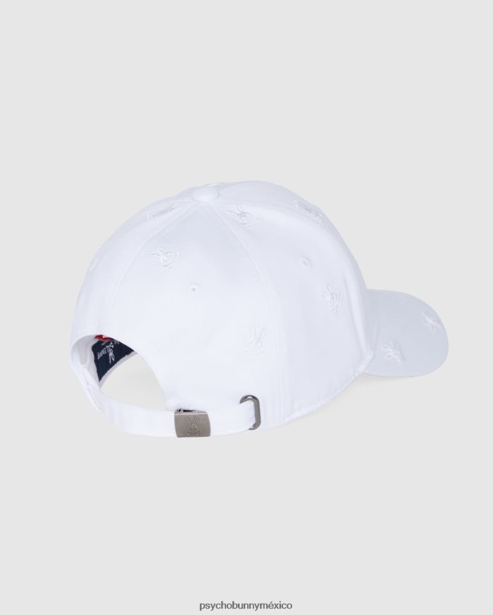 gorra de béisbol para hombre blancoR46422283 Psycho Bunny