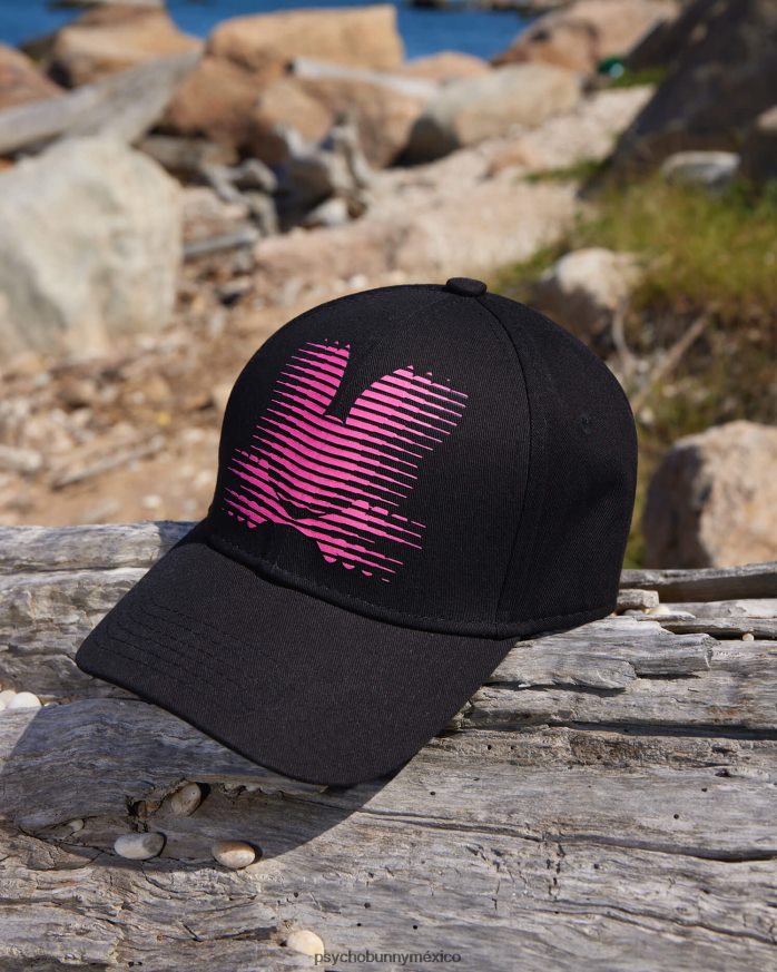 gorra de béisbol turing para niños negroR46422689 Psycho Bunny