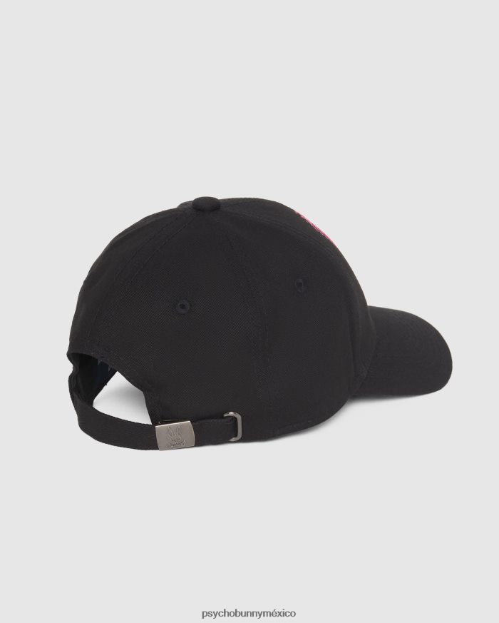 gorra de béisbol turing para niños negroR46422689 Psycho Bunny