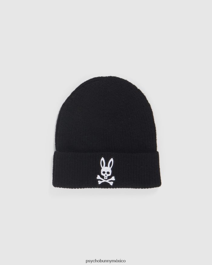 gorro de lana merino walker para hombre negroR46422669 Psycho Bunny