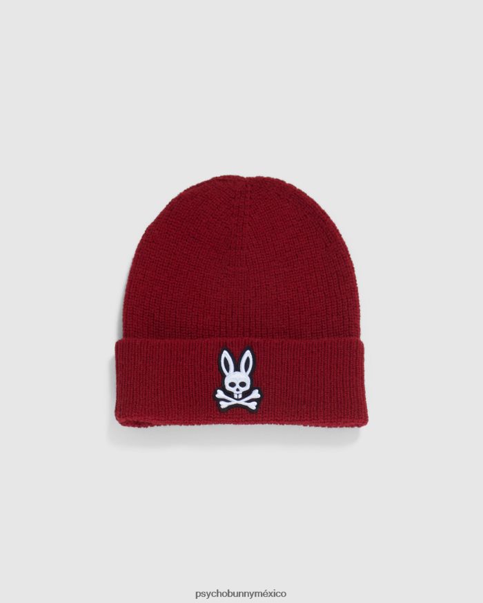 gorro de lana merino walker para hombre río rojoR46422675 Psycho Bunny