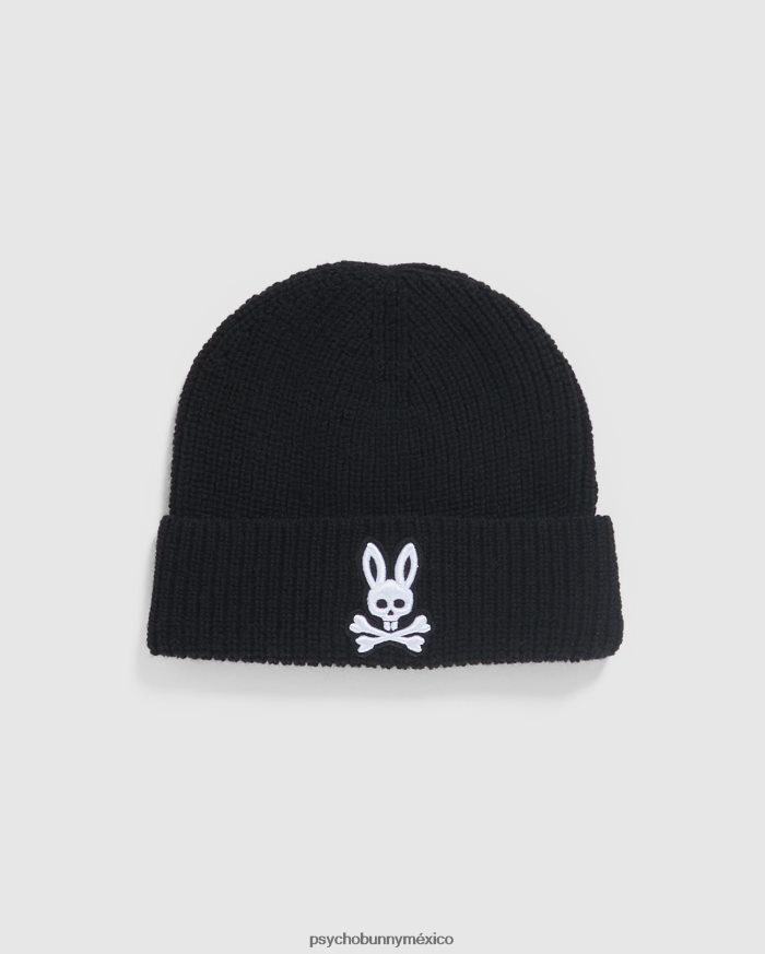 gorro de lana merino walker para niños negroR46422698 Psycho Bunny