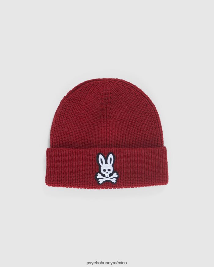 gorro de lana merino walker para niños río rojoR46422701 Psycho Bunny