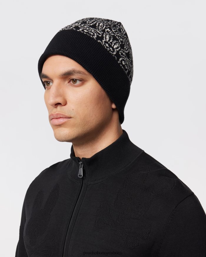 gorro degradado de madera de fresno para hombre negroR46422694 Psycho Bunny