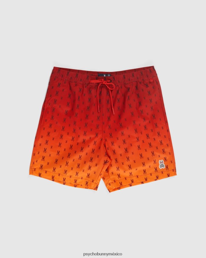 bañador aletti hombre rojo brillanteR46422518 Psycho Bunny