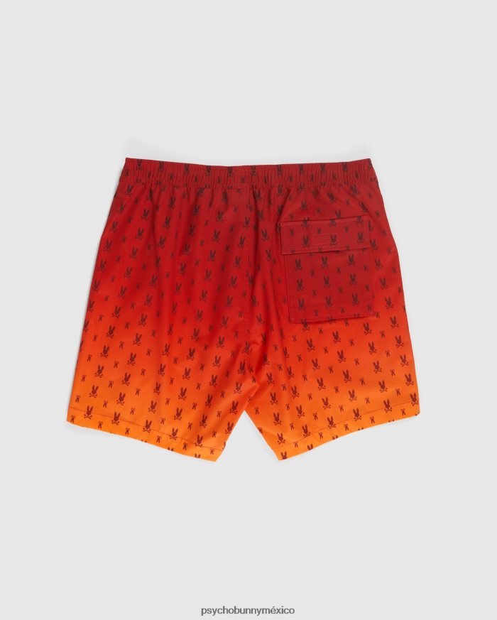 bañador aletti hombre rojo brillanteR46422518 Psycho Bunny