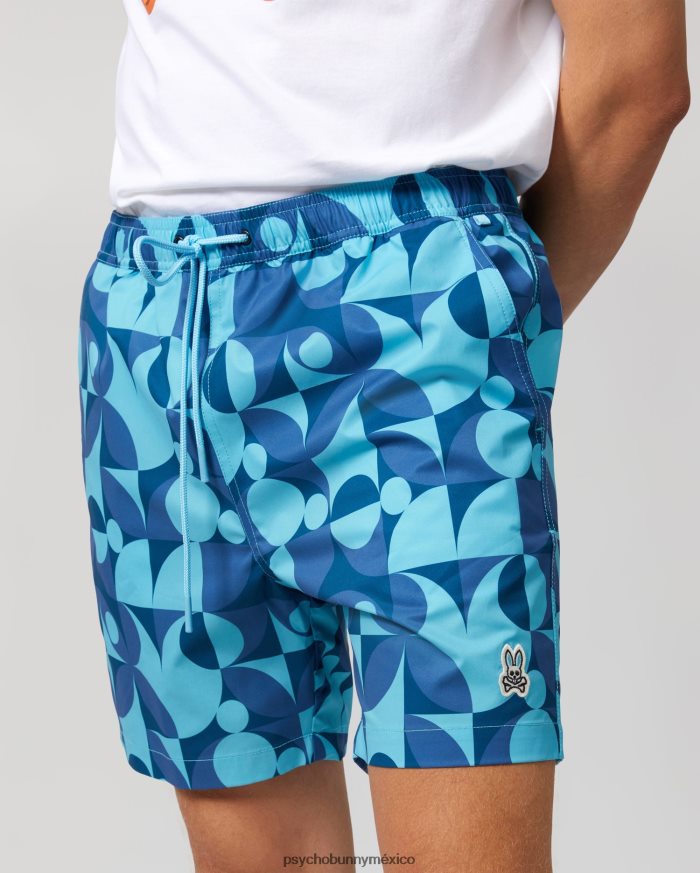 bañador frankie para hombre pescado azulR46422521 Psycho Bunny