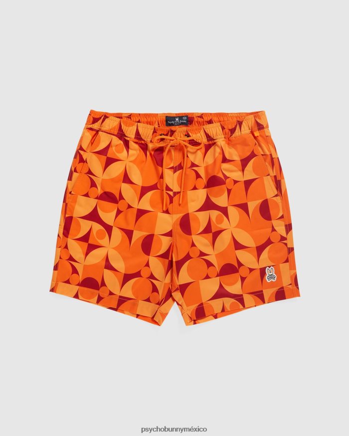 bañador frankie para hombre piel de naranjaR46422520 Psycho Bunny