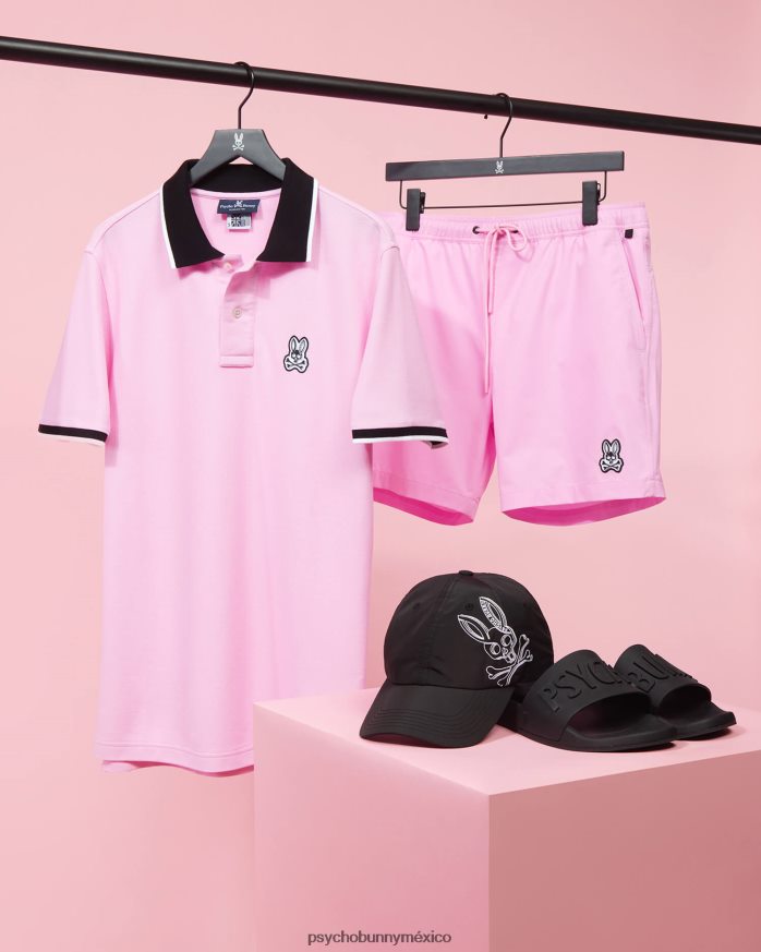 bañador hidrocromático woad para hombre rosa puroR46422505 Psycho Bunny