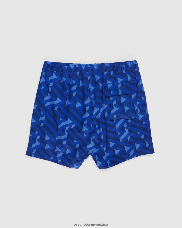 bañador pisani hombre azul brillanteR46422280 Psycho Bunny
