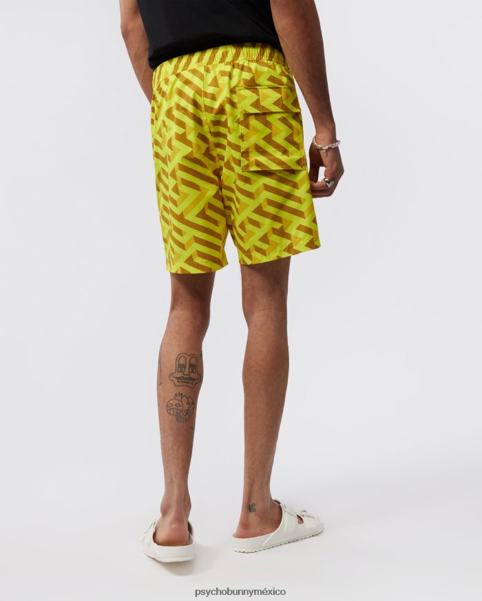 bañador pisani hombre perno de neónR46422290 Psycho Bunny