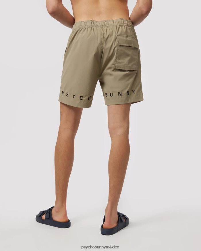 bañador stoke bordado para hombre arena mojadaR46422506 Psycho Bunny