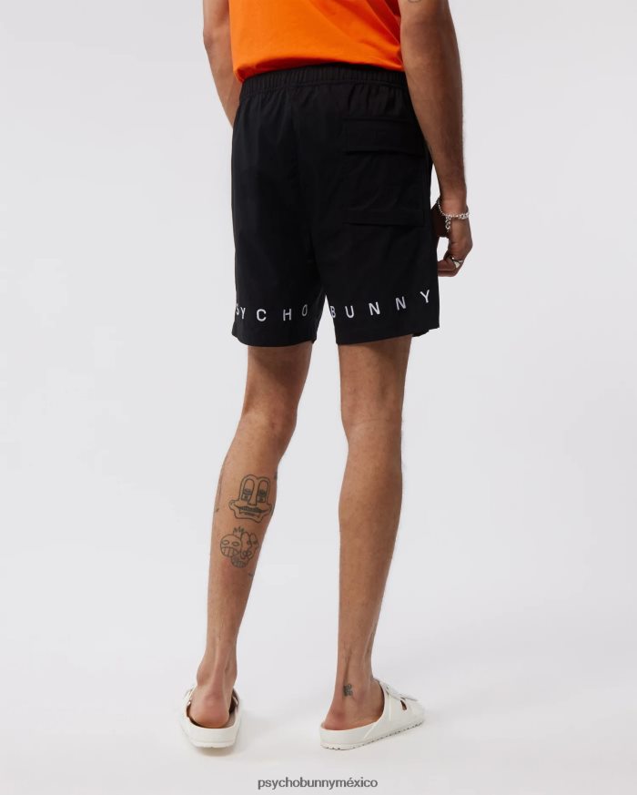 bañador stoke bordado para hombre negroR46422327 Psycho Bunny
