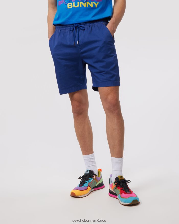 pantalones cortos con cintura elástica para hombre riviera espacio azulR46422445 Psycho Bunny