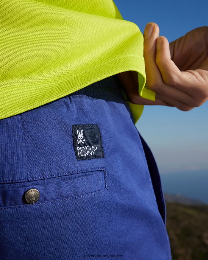 pantalones cortos con cintura elástica para hombre riviera espacio azulR46422445 Psycho Bunny