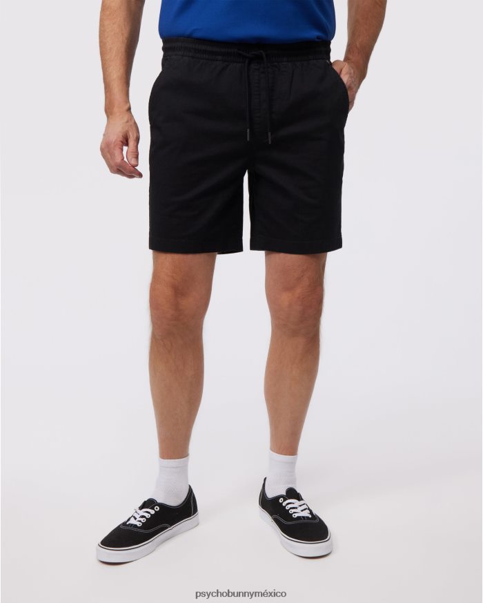 pantalones cortos con cintura elástica para hombre riviera negroR46422459 Psycho Bunny