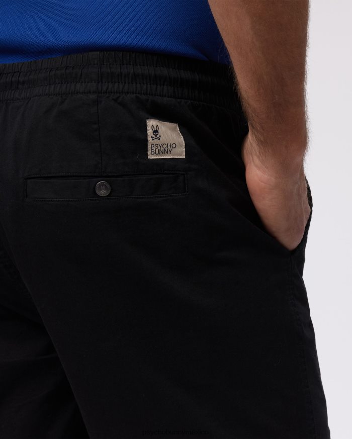 pantalones cortos con cintura elástica para hombre riviera negroR46422459 Psycho Bunny