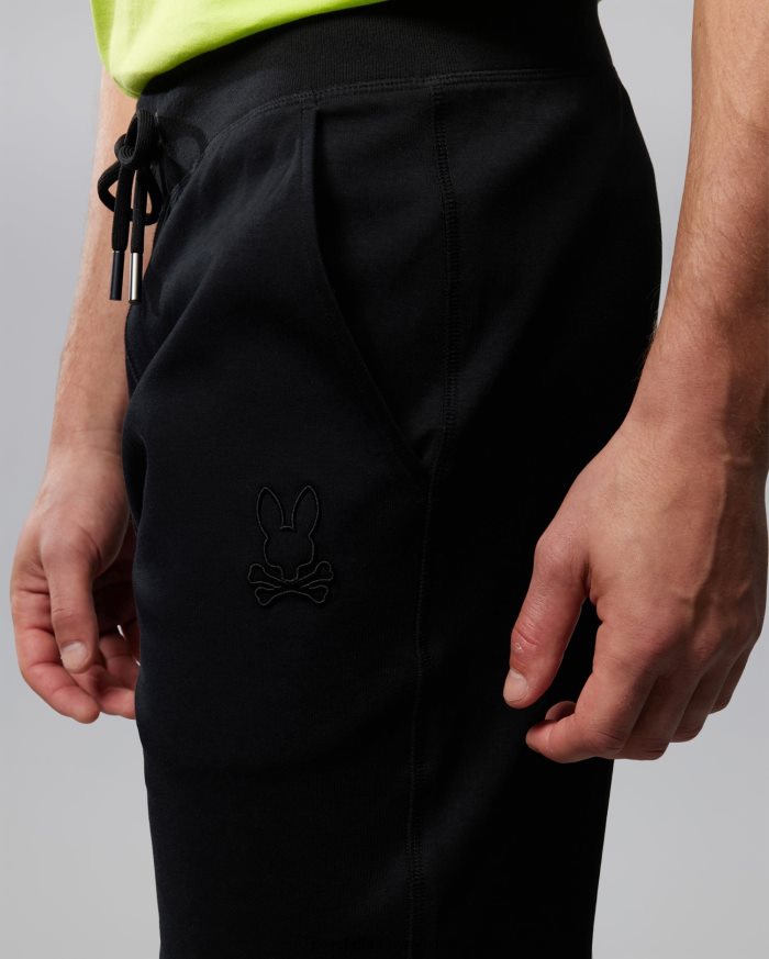 pantalones cortos de chándal para hombre negroR46422452 Psycho Bunny
