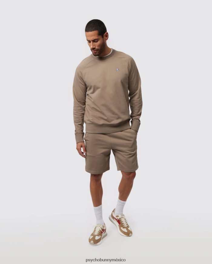 pantalones cortos de felpa francesa marrón antiguoR46422444 Psycho Bunny