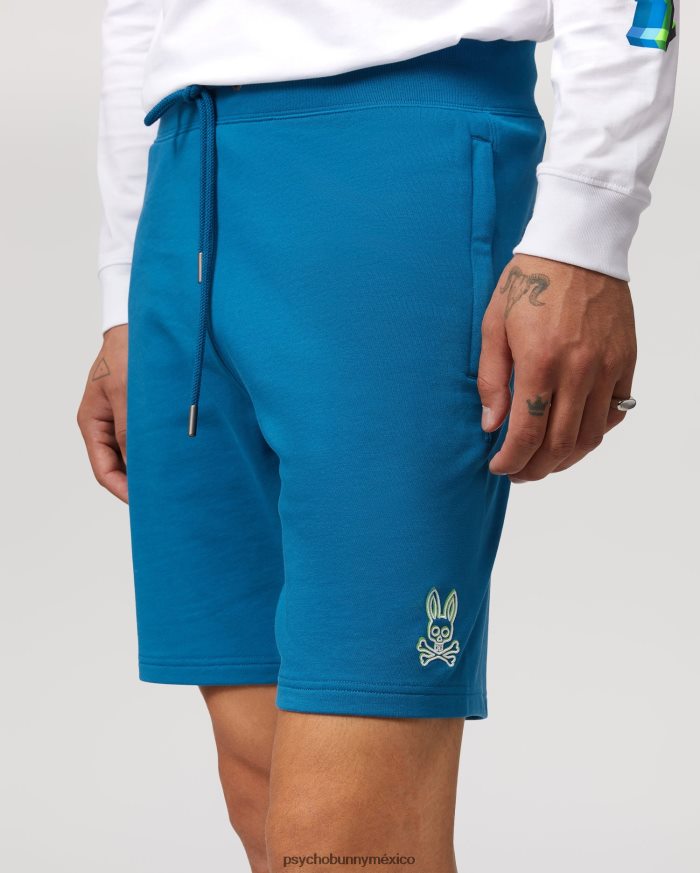 pantalones cortos deportivos bordados gresham para hombre Mar EgeoR46422467 Psycho Bunny