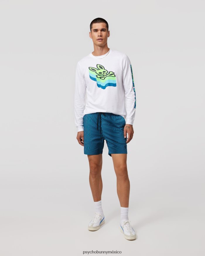 shorts de baño culver para hombre ArmadaR46422523 Psycho Bunny