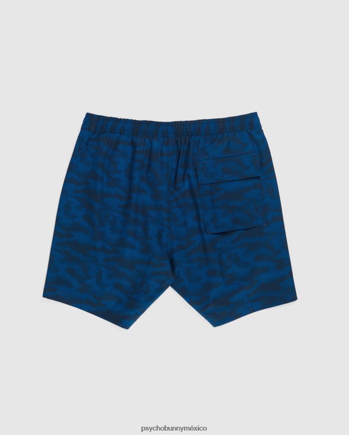 shorts de baño de camuflaje rockaway para hombre Mar EgeoR46422522 Psycho Bunny