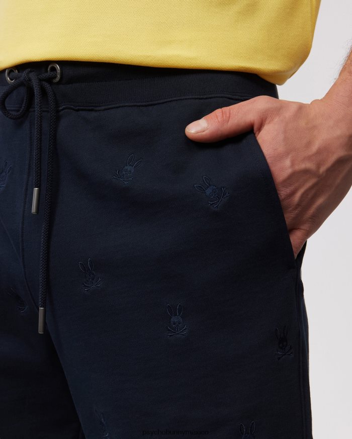 sudadera corta con bordado de woad para hombre ArmadaR46422296 Psycho Bunny