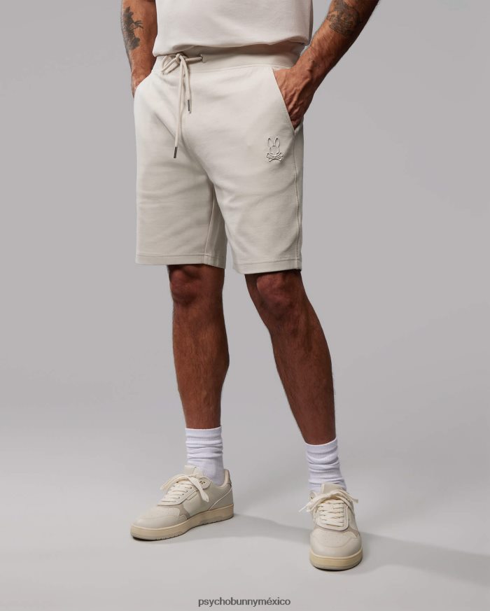 sudadera corta con contorno para hombre lino naturalR46422322 Psycho Bunny