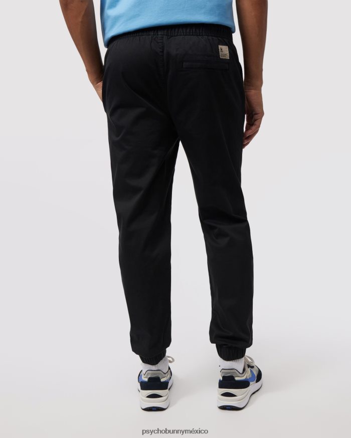 jogger toledo de sarga de algodón para hombre negroR46422485 Psycho Bunny